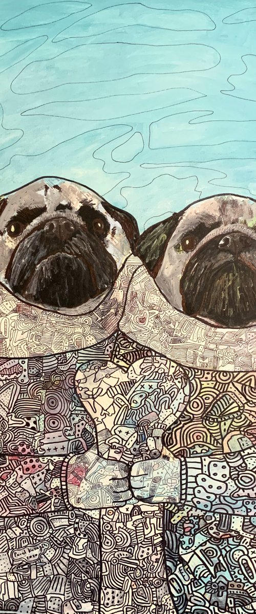 Pugs and Holy Grail by Pavel Kuragin