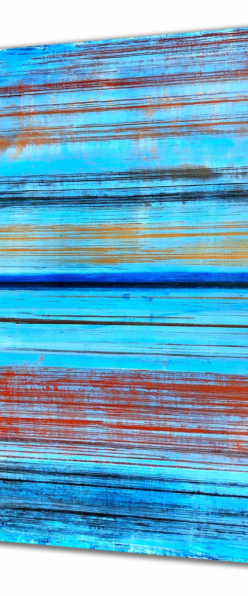Retro Striped (48x48in) by Robert  Tillberg