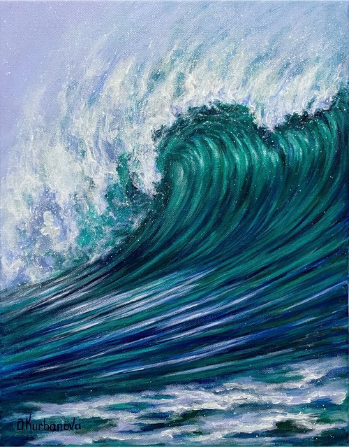 The wave by Olga Kurbanova