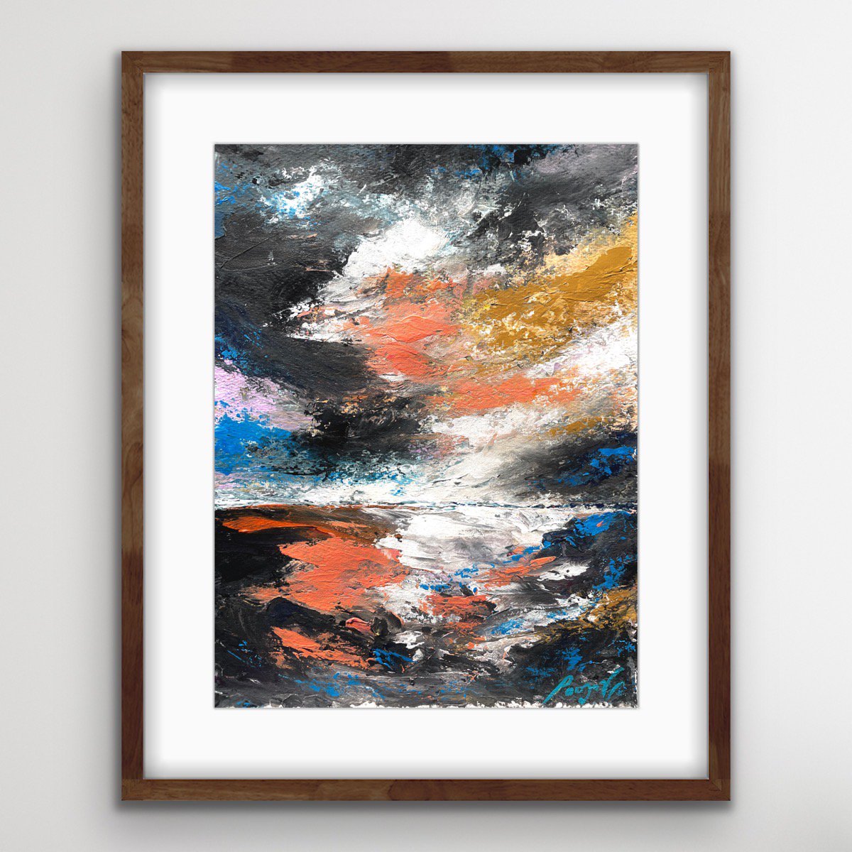 Walking In The Winters 1 By Pooja Verma, 12 X 16, Artwork For Sale On Artfinder