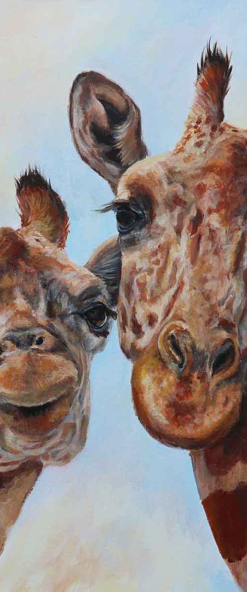 Lofty and Twiggy by Ruth  Aslett