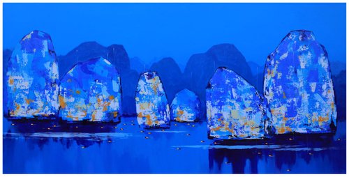 Blue water by The Khanh Bui