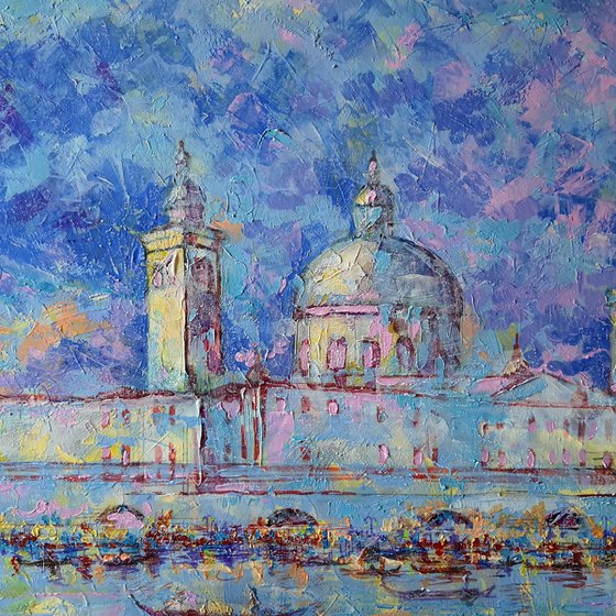 Golden Gondolas of the Venice Carnival