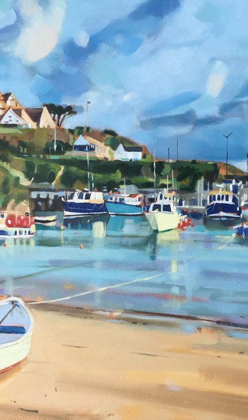 Newquay Harbour by Emma Dashwood