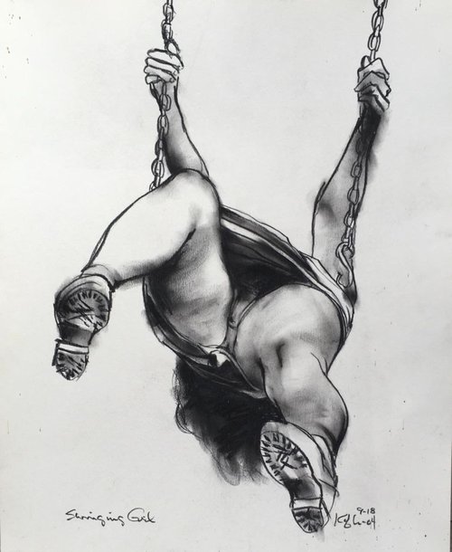 Swinging Girl by David Kofton