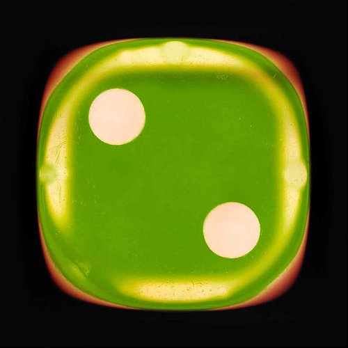 Heidler and Heeps Dice Series, Green Two by Richard Heeps