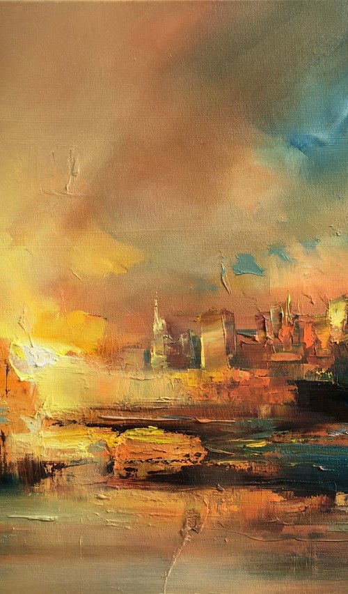 Golden hour by Beata Belanszky Demko