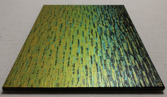 Gold-green-blue gradient