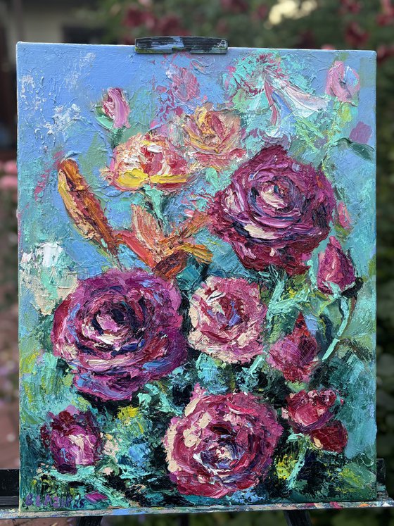 July Roses, 35*45