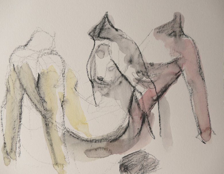 male nude life drawing