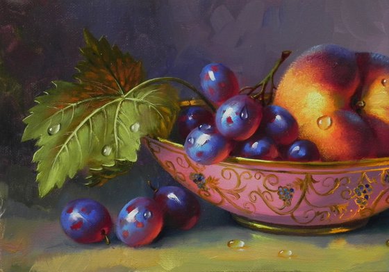 "Fruit" Original art Kitchen decor