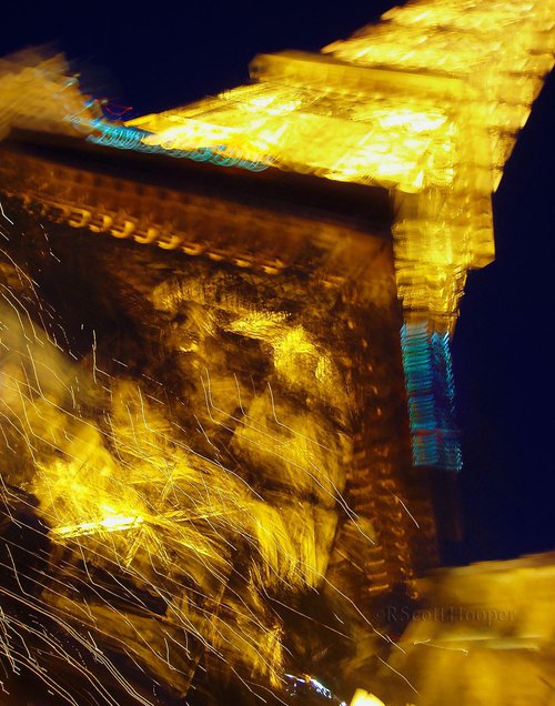 Bright City - Paris (Aluminum) by Robert Scott Hooper