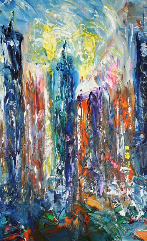 City Skyline XL 1 by Peter Nottrott