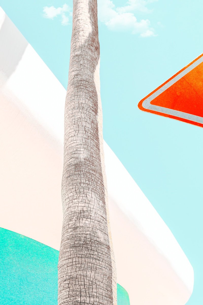 Surrealistic Cityscapes Photograph By Tabita Pietsch, 20 X 28", Bank Of America, Original Artwork