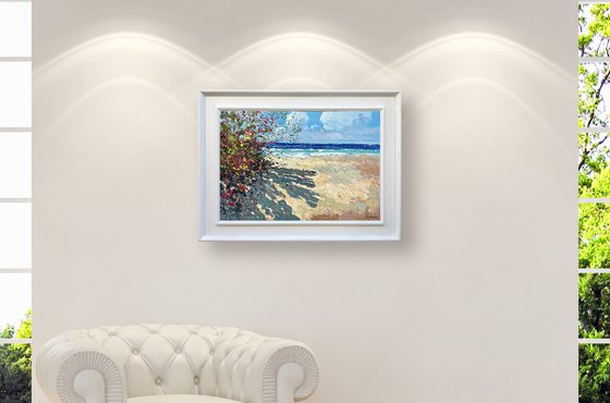 Coastal Oil Painting - Modern Sea Art