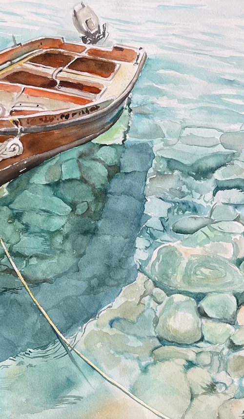 Transparent water by Irina Ponna