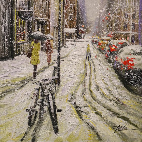 Still Winter in Soho Street