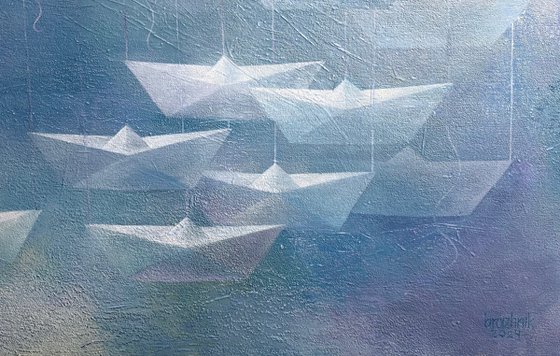 Peaceful voyage, Origami # 2