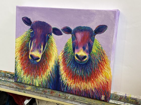 Doris and Doreen the Sheep