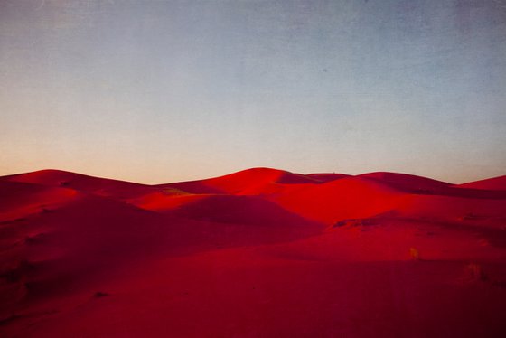 Sunset on the Sahara I