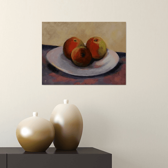 Still life with Apples