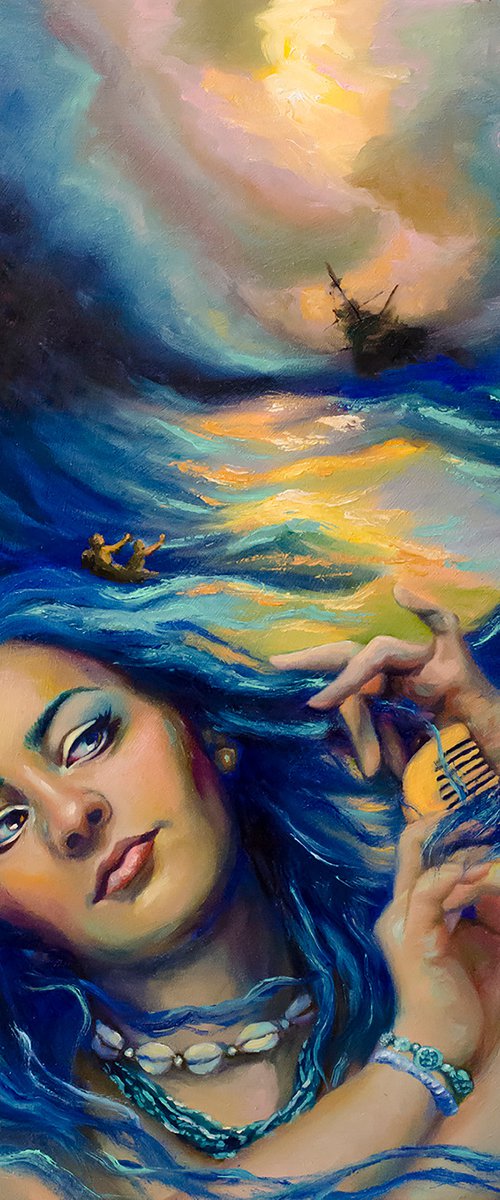 Storm Mermaid by Lucy Morningstar