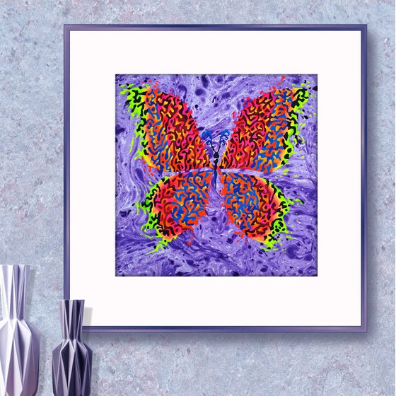 Butterfly «Tropical Sunset»