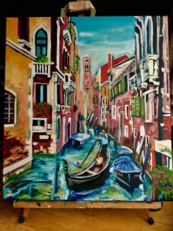 Venice. Romantic city .
