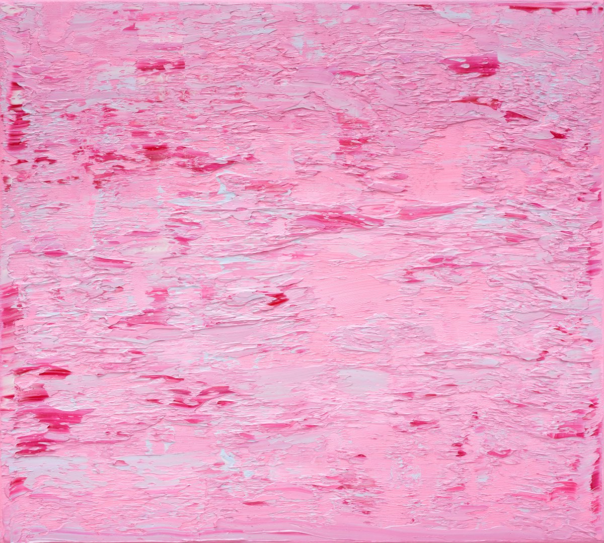 Abstract Oil Painting By Nataliia Sydorova, 20 X 18", Composition ?2, Original Artwork