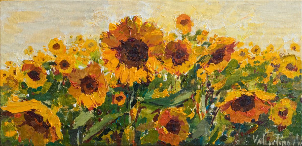 Sunflowers by Anastasiia Valiulina