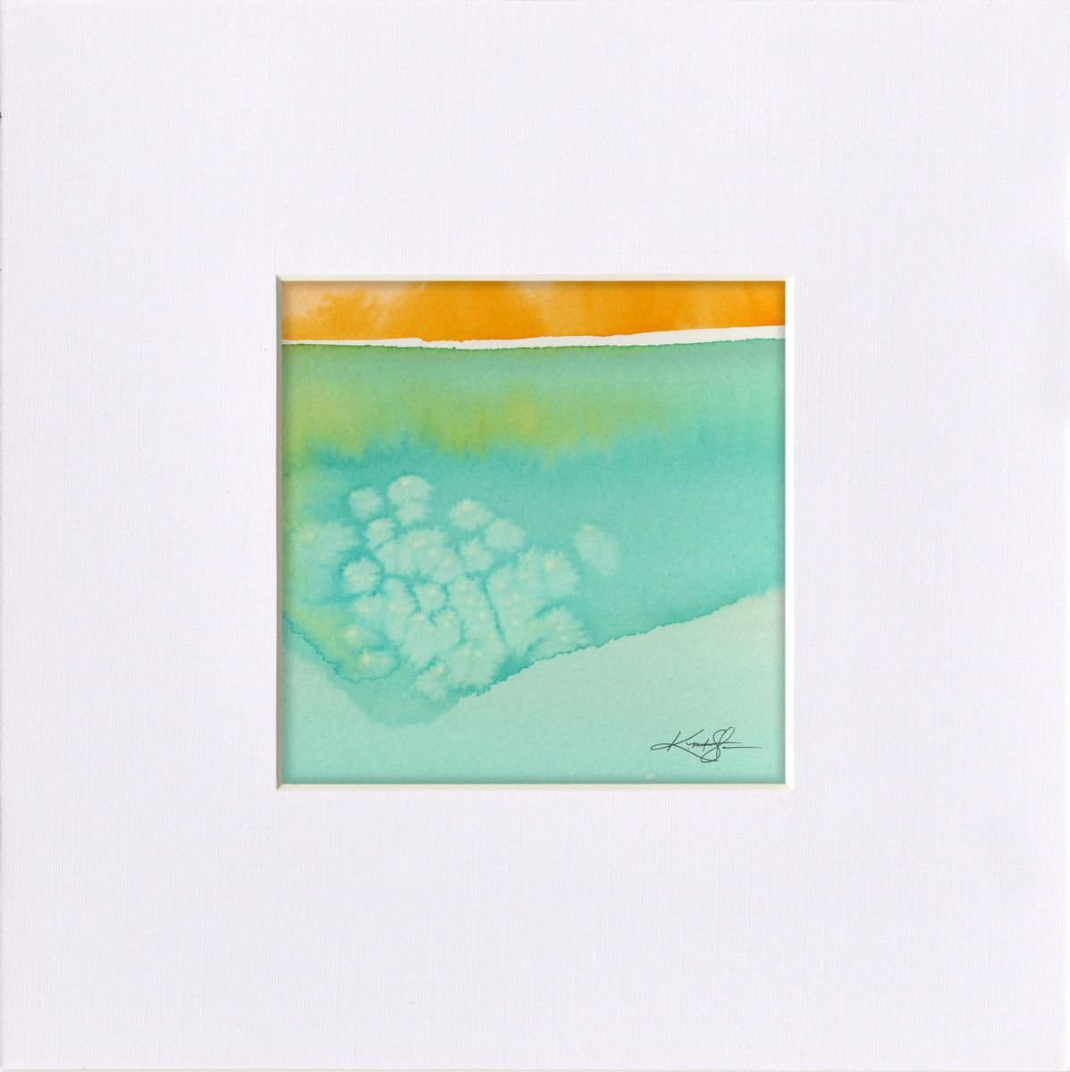 Watercolor Abstract 22 - Abstract painting by Kathy Morton Stanion by Kathy Morton Stanion
