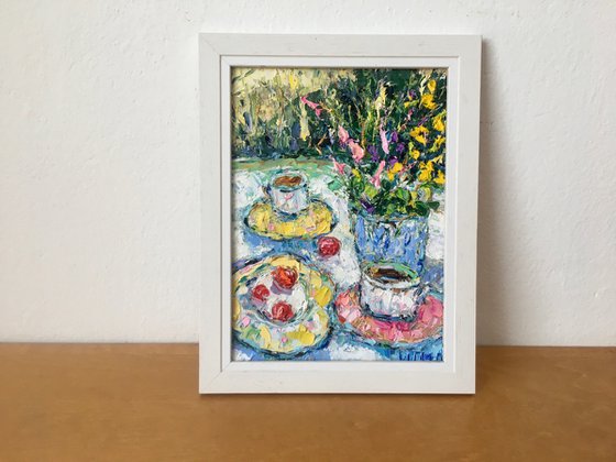 Still life in the garden