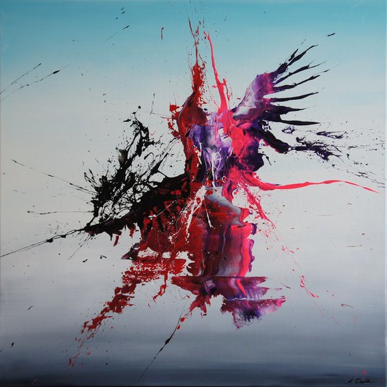 On A Wing And Prayer (Spirits Of Skies 100036) (100 x 100 cm) XXL (40 x 40 inches)