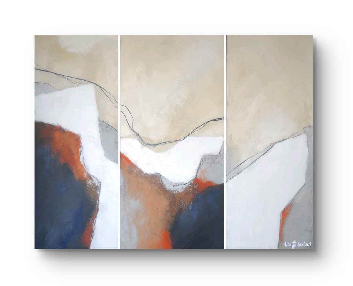 Breathline #9 By V+V Kniazievi, 55 X 43, Artwork For Sale On Artfinder