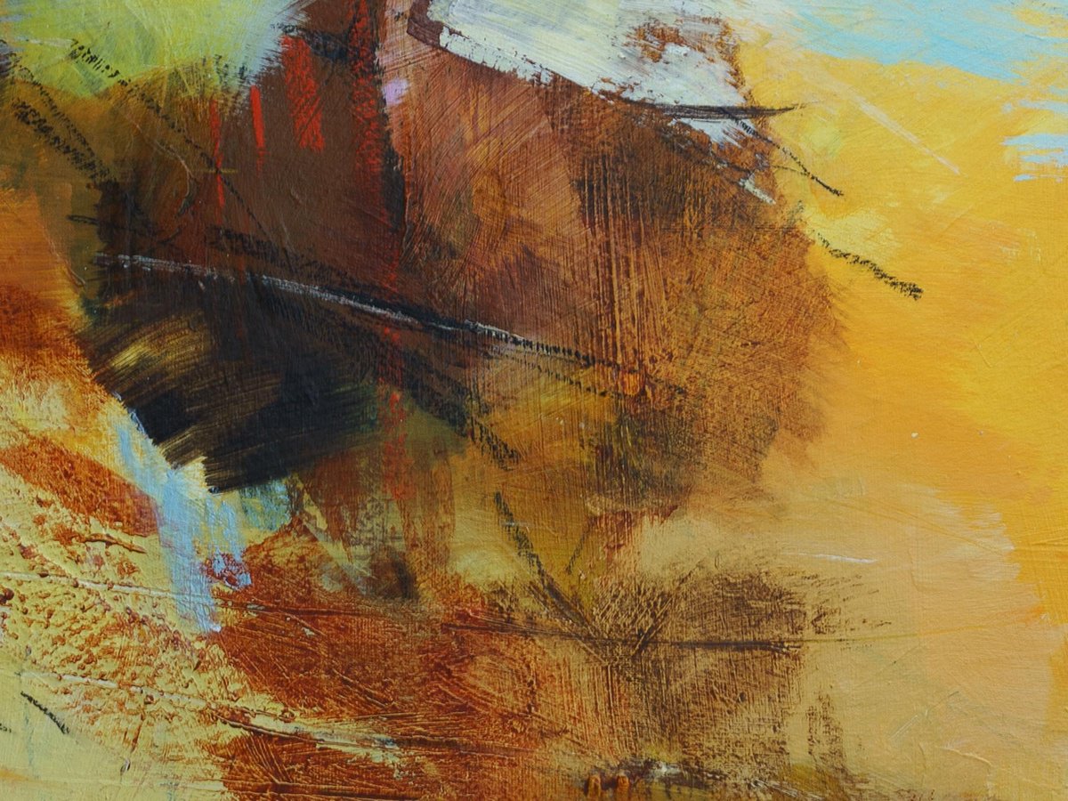 Abstract Acrylic Painting By Ira Ivanova, 63 X 47, Revelation-19, Original Artwork