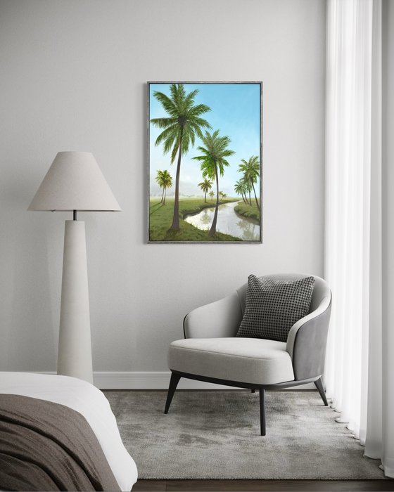 River of Quiet Palms