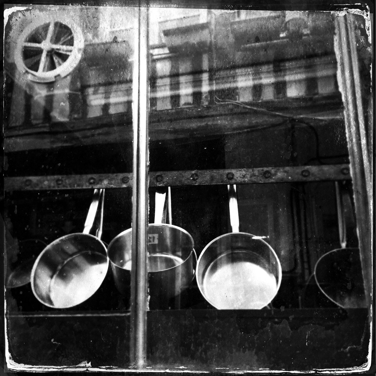 Pots and Pans, Honfleur, France, 26th August 2018 (Limited Edition) by Anna Bush