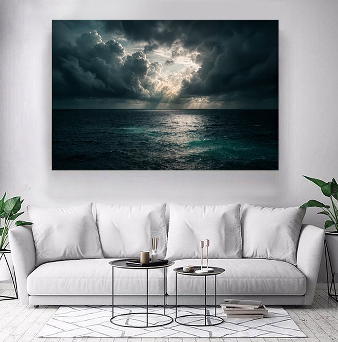 Photorealistic Photograph , Dark Storm By Michael Filonow, 47 X 32, Artwork For Sale On Artfinder