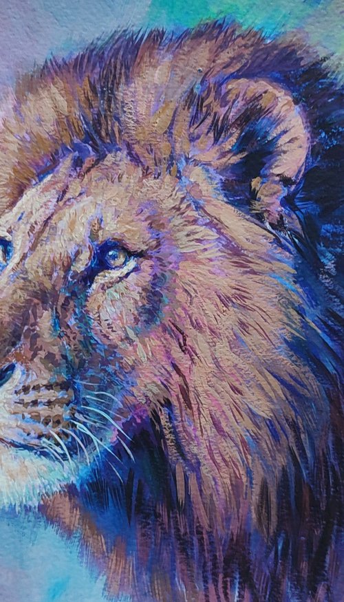 Lion by Gabriel Hermida