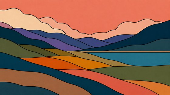 Flowing Landscape #36