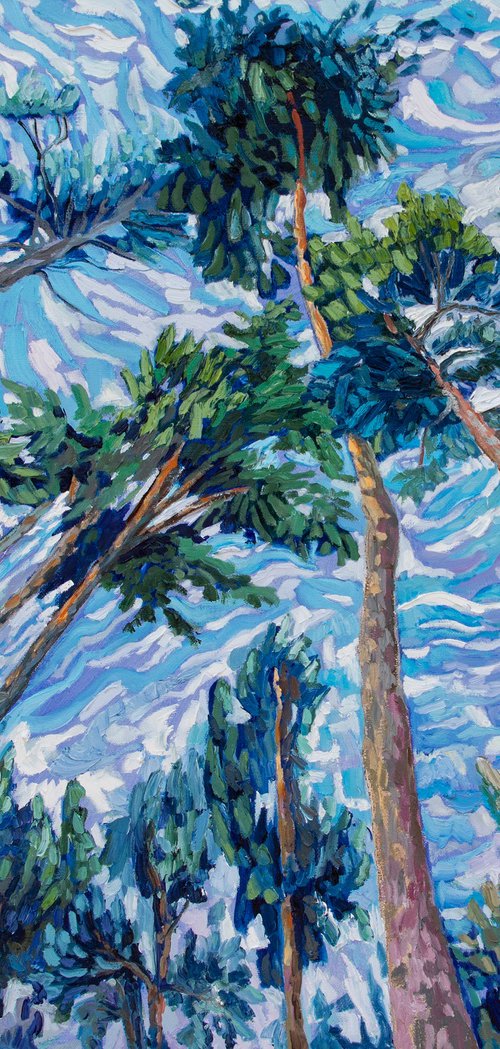 Blue and White Sky by Lilit Vardanyan