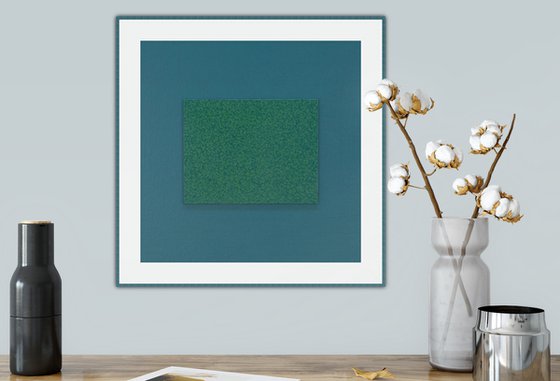 VERDIS - Modern 3D Relief Colorfield Painting