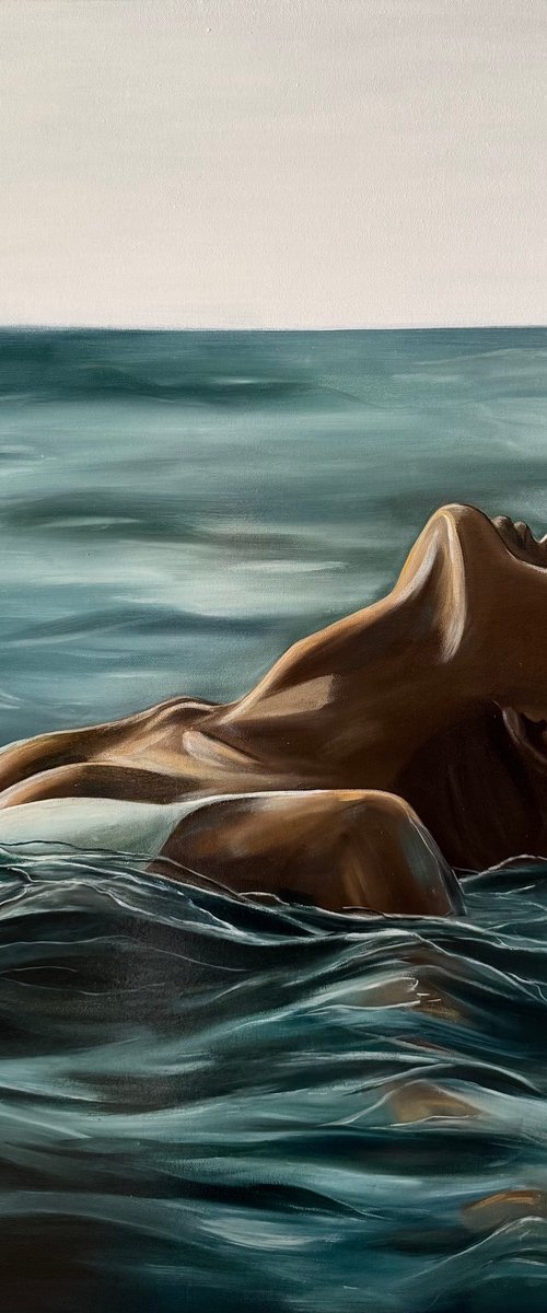 Girl in the water by Irina Darchieva
