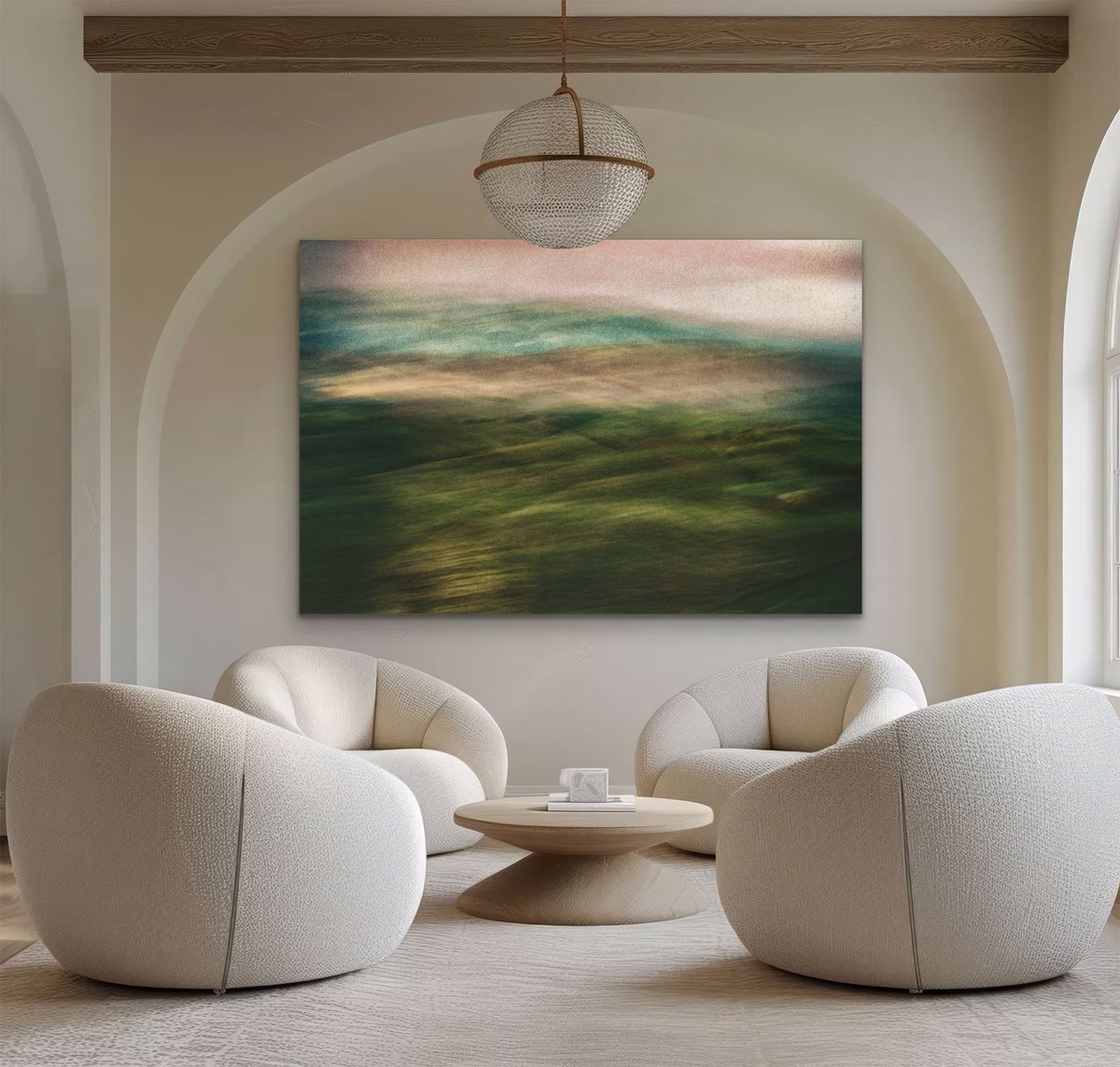 Impressionistic Photograph , Nocturne For A Fading Hill By Karim Carella, 51 X 35, Artwork For Sale On Artfinder