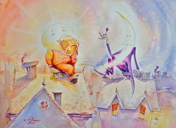 Small pleasures (diptych)