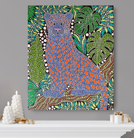 Leopard in the Lush Garden 2