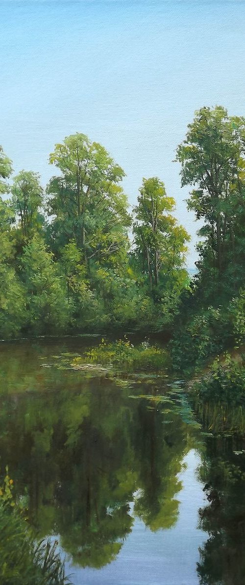 Calm Creek by Oleg Riabchuk