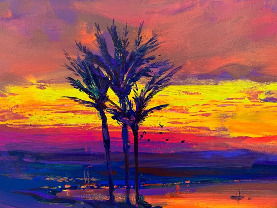 Enengy of the sunset