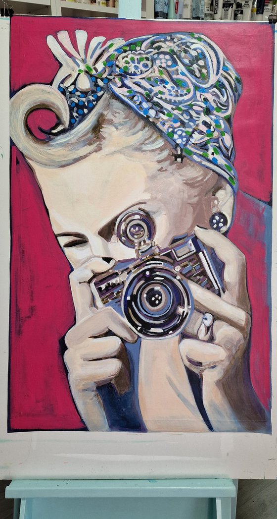 Girl with camera