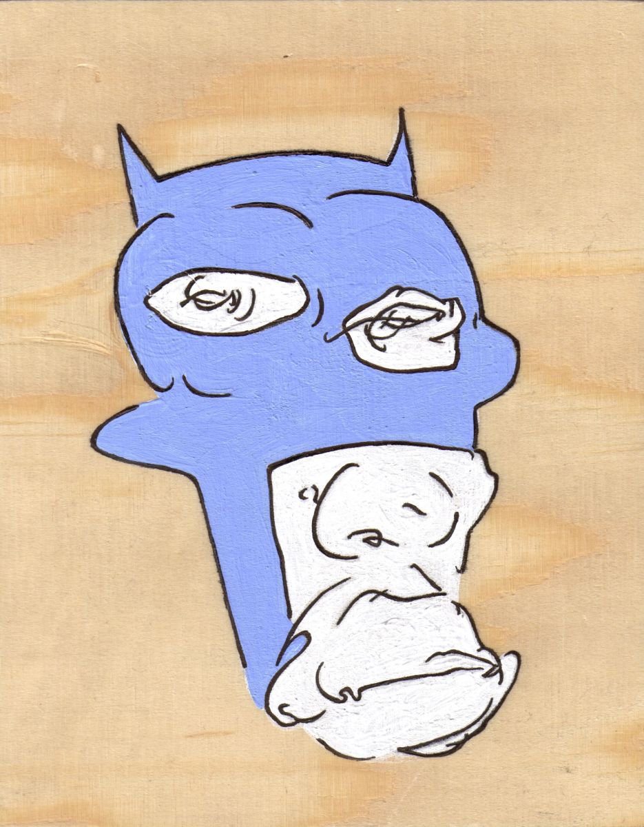 Blind Drawn Batman by Wayne Chisnall